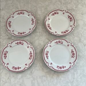 Lot of 4 Vintage Shenango China Restaurant Ware dessert  bread plate